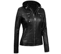 Autumn Black Biker Fitness Hot Selling Leather Jacket for Women New Style Multi-color Leather Jacket Coat Female Casual Jackets