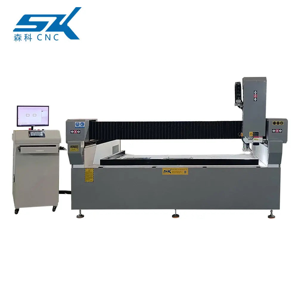 2010 2013 Glass Laser Sanding Drilling Marking Machine