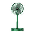 Mini Table Fan Rechargeable Portable Folding Stand Fan Handhold Cooling Fan Usb Rechargeable MegaBDM
