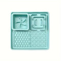 Silicone Slow Feeder Dog Licking Mat Non Slip Pet Feeding Plate for Healthy Eating and Boredom Reduction
