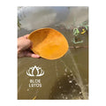 HOT SELLING! Natural Gourd Calabash Bowls: HIGH QUALITY for Drinking Yerba Mate Serving & Unique Decor - BLUE LOTUS