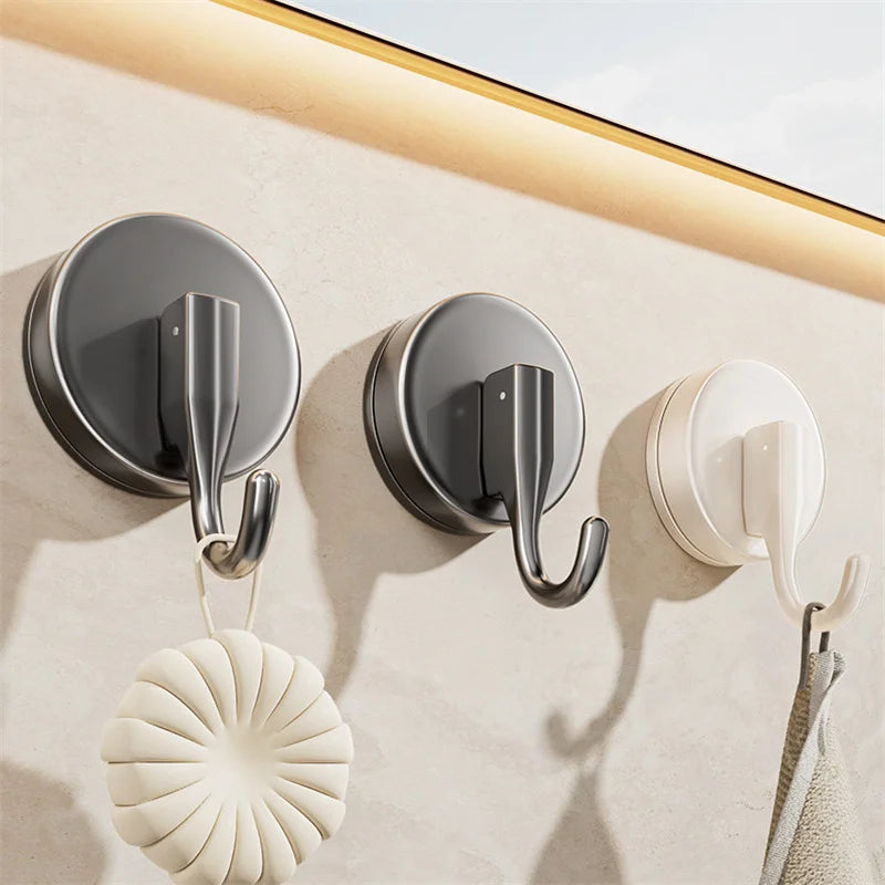 Hot Sale Suction Cup Hook Vacuum Hook Bathroom Kitchen Toilet Suction Wall-type Punch-free Towel Sticky Hook