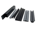 UV-resistant Minimalist Modern Rigid PVC/PP/PE Plastic Profile Extrusion for Lighting Parts