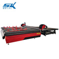 Multi-function CNC Laminated Mirror Glass Sheet Loading Table Breaking Cutting Machine Air-floating Diamond Cutting Head Taiwan