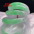 Myanmar B- Type Jade Bright Color No Crack Positive Ring Jade Bracelet Wholesale