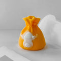 3D Christmas Sock Gift Bag Silicone Mold Santa Elk Resin Mold Embosser Purse Party Chocolate Cake Decoration