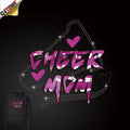 Trending Products 2024 Rhinestone Transfer Cheer Mom Iron on Transfer Print on T-Shirt