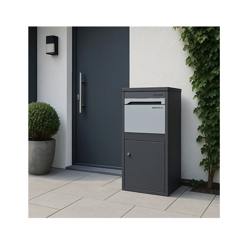 Cheap Large Outdoor Residential Mailbox Waterproof Steel Parcel Box for Home Use