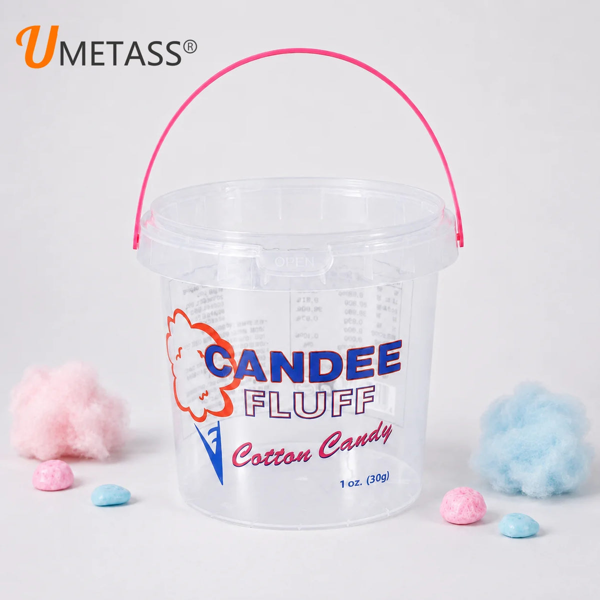 Clear Food Grade PP Cylinder Plastic Bucket with Lid Airtight & Eco-Friendly for Ice Cream Yogurt Candy & Cookie Packaging MegaBDM