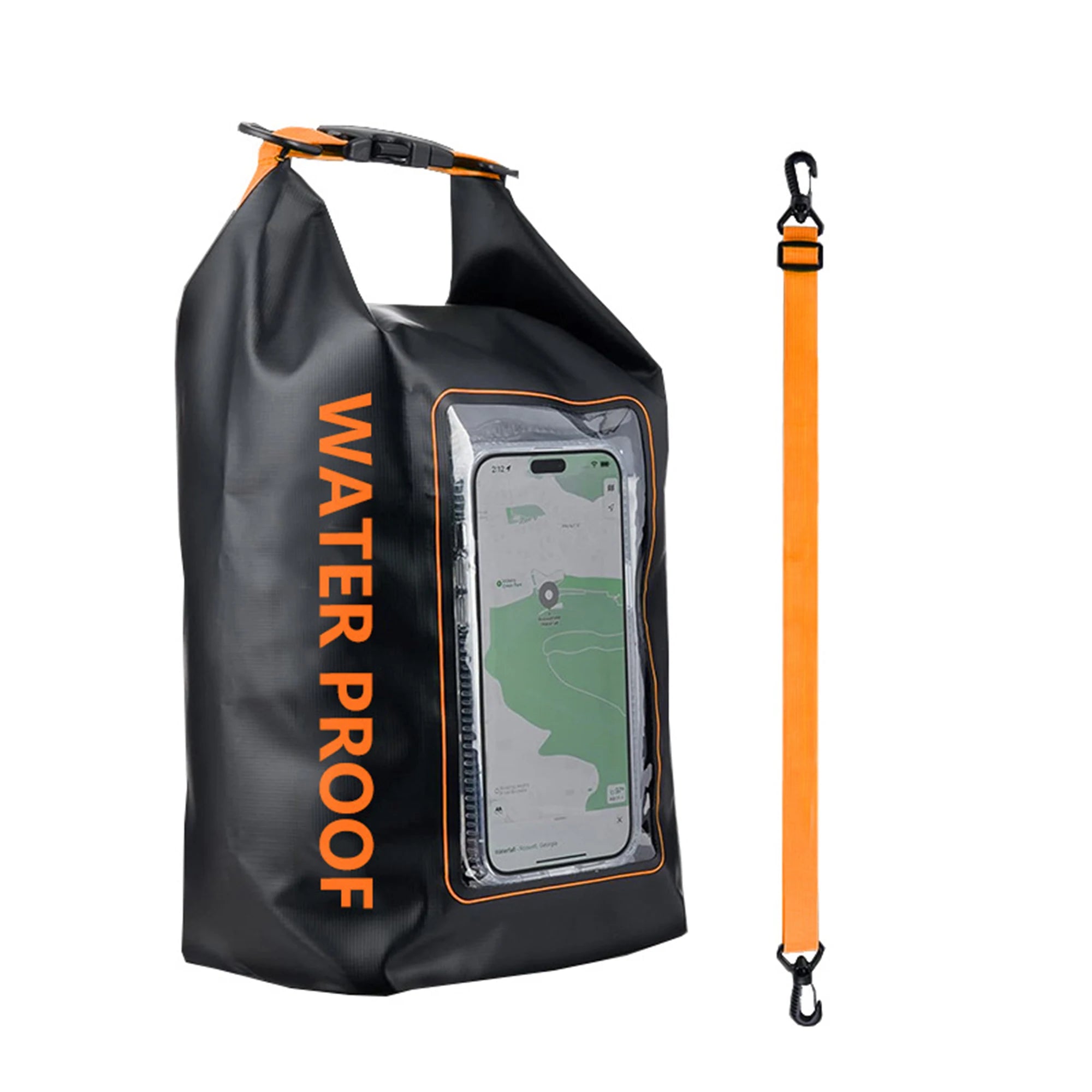 Direct From Manufacturer 5L Waterproof Dry Bag With Front Window Waterproof Backpack for Beach Activities