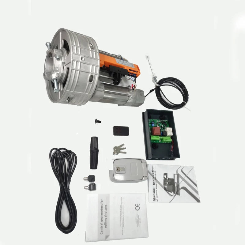Supermarket Automatic Door Operator 360Nm 60/200mm Rolling Door Motor with Inside Features
