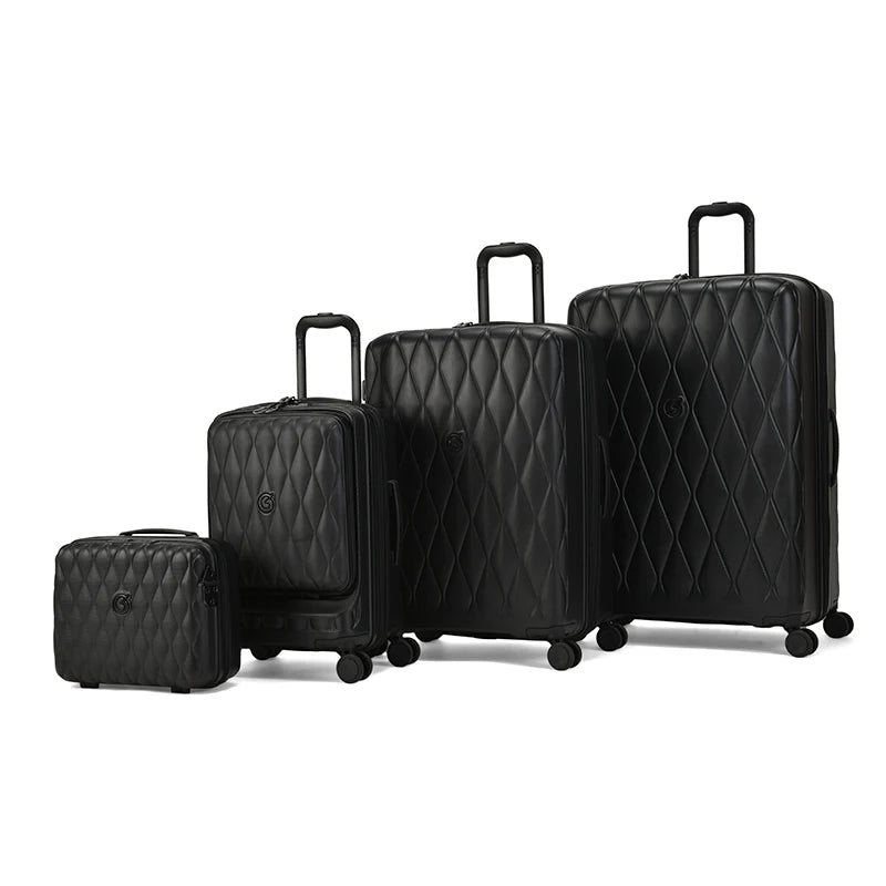 4 Pcs Luggage Set with Hard Luggage and Business Suitcase for Travel Large Luggage in 14" 20" 25" and 29" Sizes Lightweight