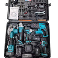 Factory OEM 5 in 1 Brushless Cordless Impact Drill Power Tool Set Multi Function