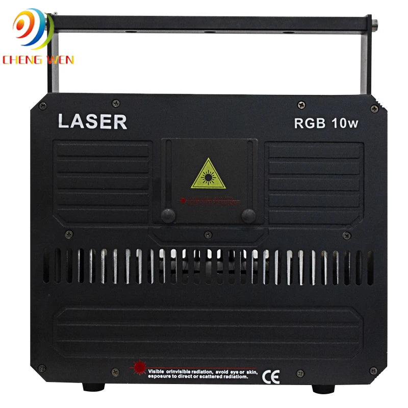 10W Laser DMX With Free Flight case in Fantastic Effects for Stage Disco Show Etc
