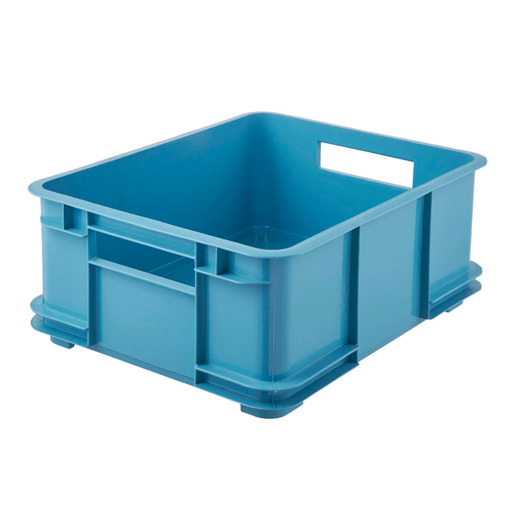 EURO-BOX storage box Bruno ECO collection size L 43x35x17.5 ECO Blue
