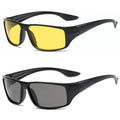 Logo Custom Unisex Car Day Night Driving Sunglasses UV Protection Night Vision Goggles Men