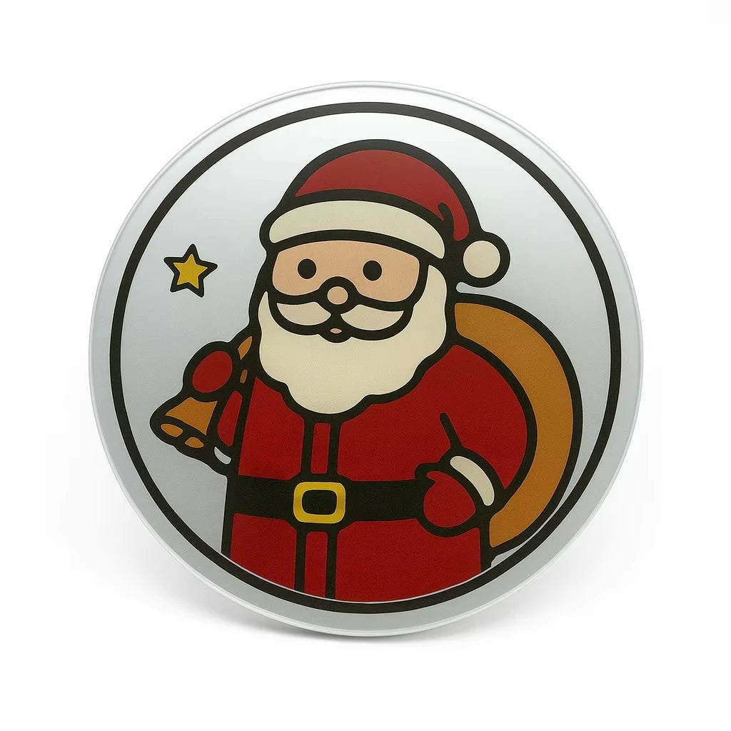 Art Deco Acrylic Round Magnetic Wall Sticker DIY Panel Flower Holder Organizer Home Decor