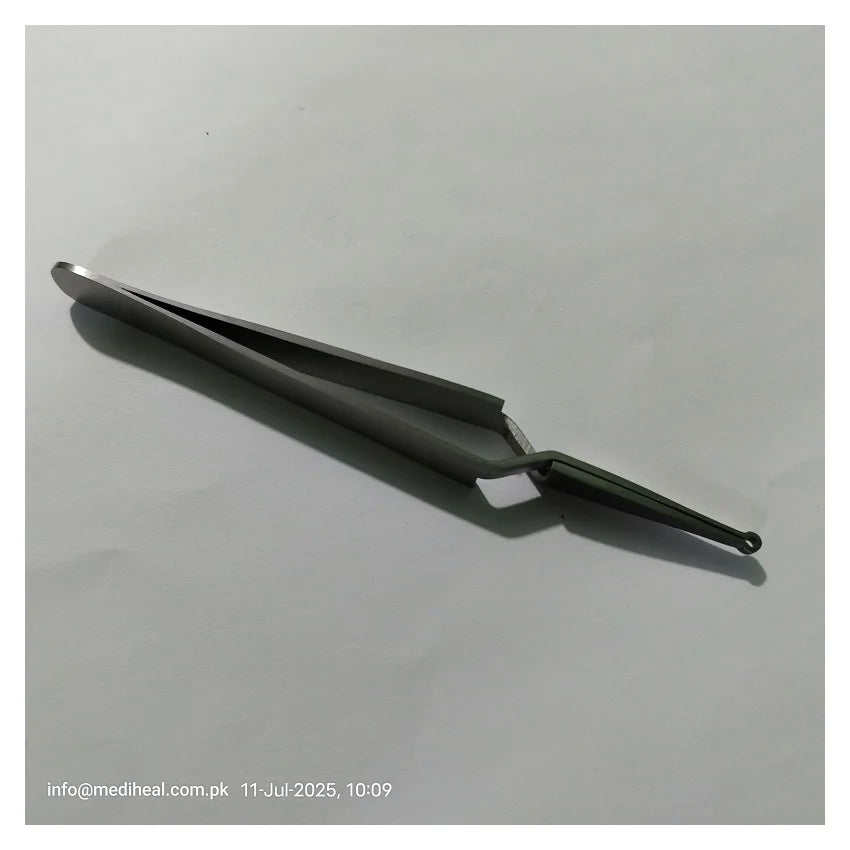 Stainless Steel Locksmith Pinning Self Locking Tweezers Rounded Tip Eco-Friendly Lightweight-Reusable Durable Design MegaBDM