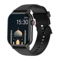 Muslim Waterproof IP67 Smartwatch Quran Music AI Voice Assistant Remote Control IOS Operation IPS Alarm 2.0-inch 320mAh Silicone MegaBDM