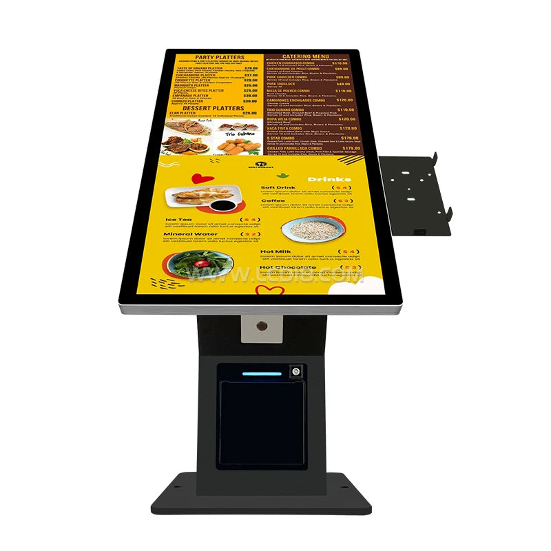 Touch Screen Desktop  Automatic Payment  Display Retail Store Restaurants Customized Sizes 15.6 Inch 21.5inch 24 Inch Kiosk