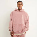 Hoodie Manufacturers Drop Shoulder Plain Luxury Heavy Weight French Terry Oversized 500gsm Zip up Men Cropped Blank Hoodie