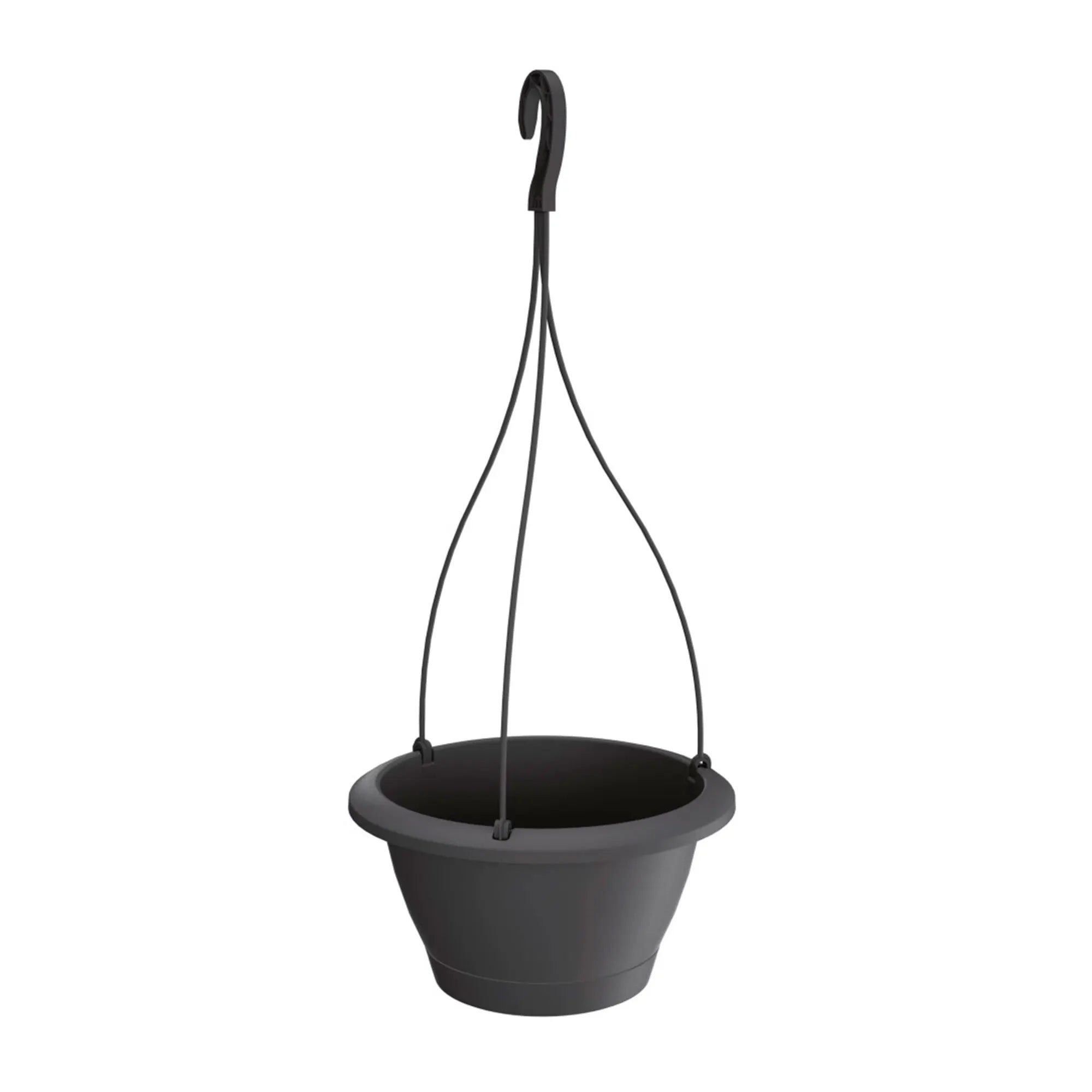 RESPANA W flower pot dimensions (mm) 270x270x145 Anthracite color