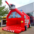 Airtight Factory Sale Commercial Strong Inflatable Fire Truck Combo Bouncer for Event Planner