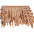 Synthetic Rattan Weaving Material Thatch  Palapa Artifical Synthetic Thatch Roof Aluminum Synthetic Thatch Roof Machine