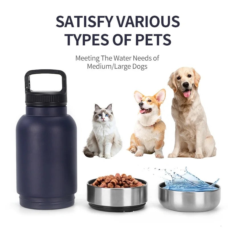Hot Selling Eco-friendly 304 Stainless Steel Detachable Handheld Sports Bottle