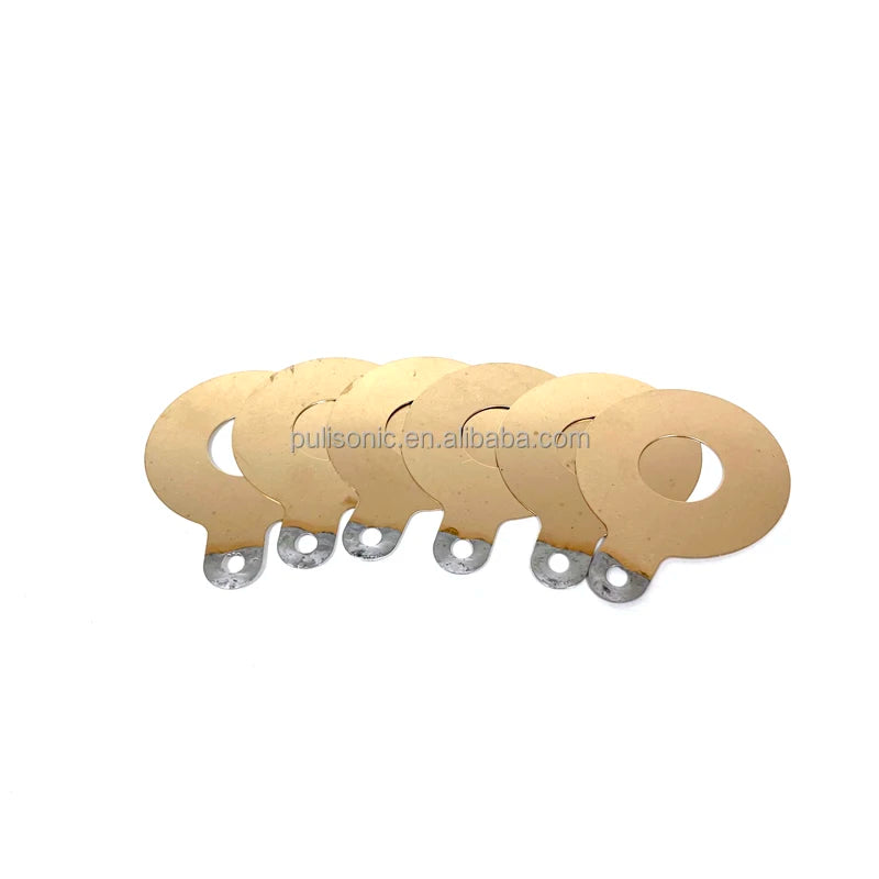 Technically Stable Electrode 38x15x0.25mm for Industrial Ultrasonic Sensor Applications and Repair Kits