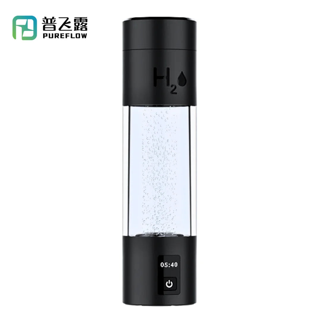 USB CE Certified 270ML Hydrogen Water Pitcher 6000ppb Food Grade PC Cup Body Portable Cold Water Bottle for Household Use