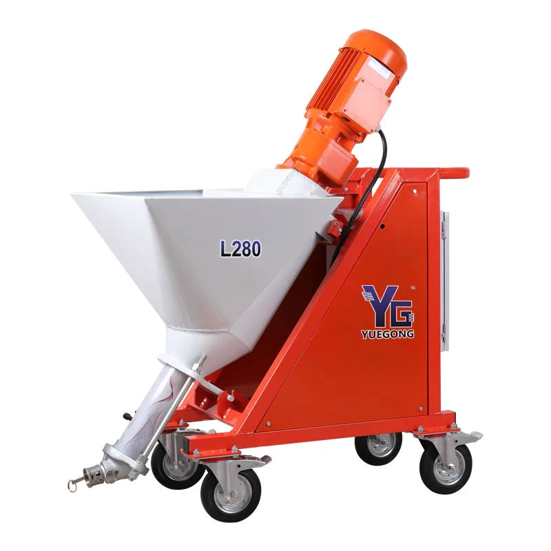 380V Electric Cement Mixer & Sprayer Machine with Engine Pump & Motor-Remote Control High Pressure Anti-Corrosion MegaBDM