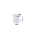 Italian 8-Cup Stainless Steel 18/10 Tea Pot with Pot Cover Classic Eco-Friendly Cookware Set Home Kitchen Serving