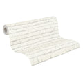 Made in Germany - Wallpaper rolls Stone Grey White - Non Woven Vinyl - Modern Wallpaper Stone Look for Walls - 1005 x 053 m