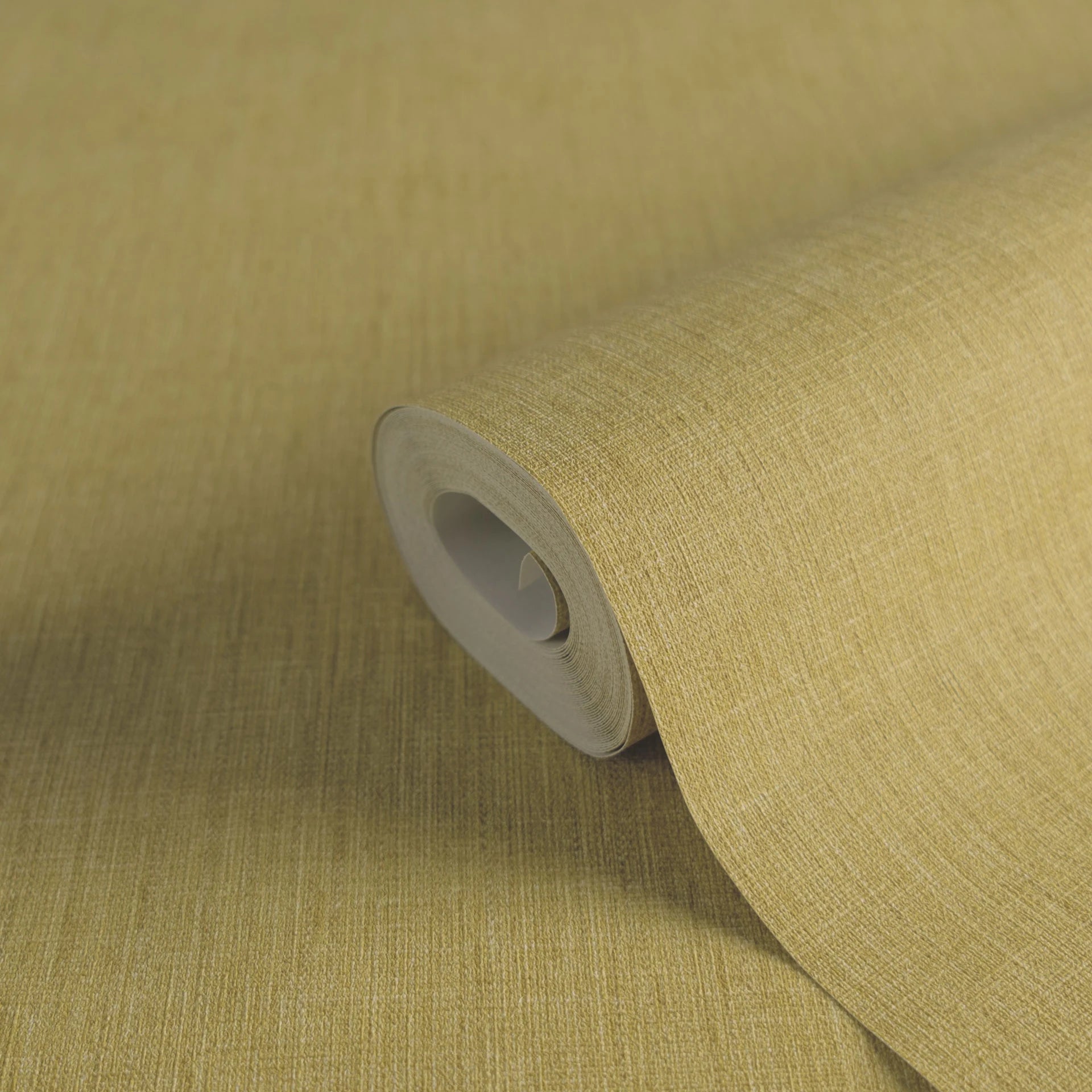 Made in Germany - Plain Wallpaper rolls Colour Yellow - Non Woven Vinyl - Modern Textured Wallpaper Home Decor - 1005 x 053 m