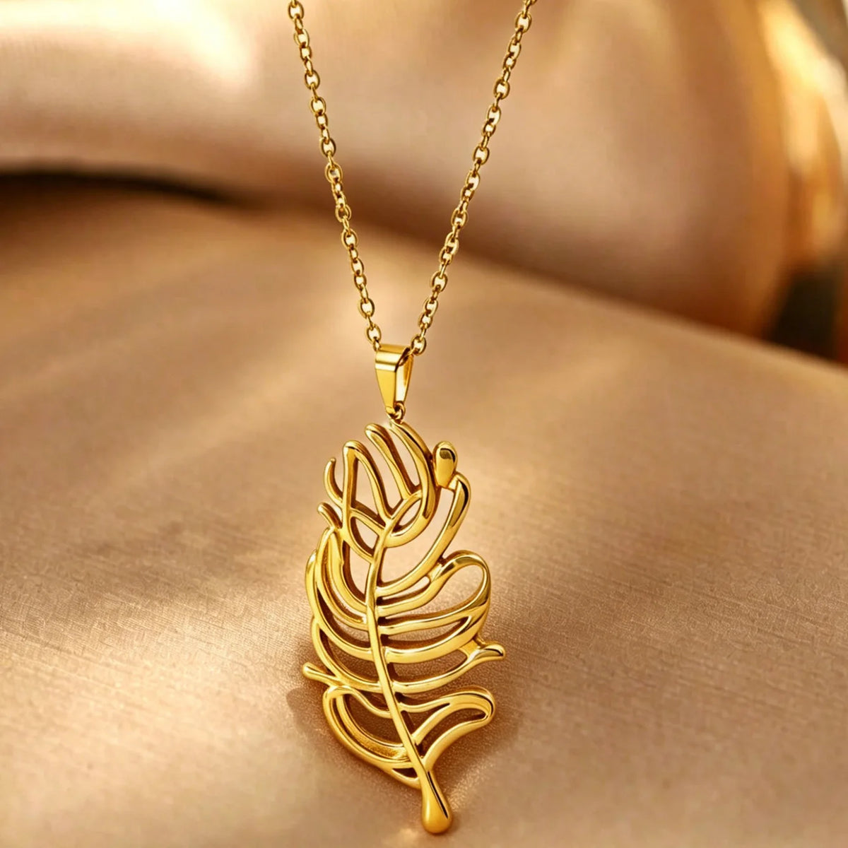 Resoul non tarnish hypoallergenic jewelry gold plated necklace earrings necklaces for nuisex fashion jewelry luxury design MegaBDM