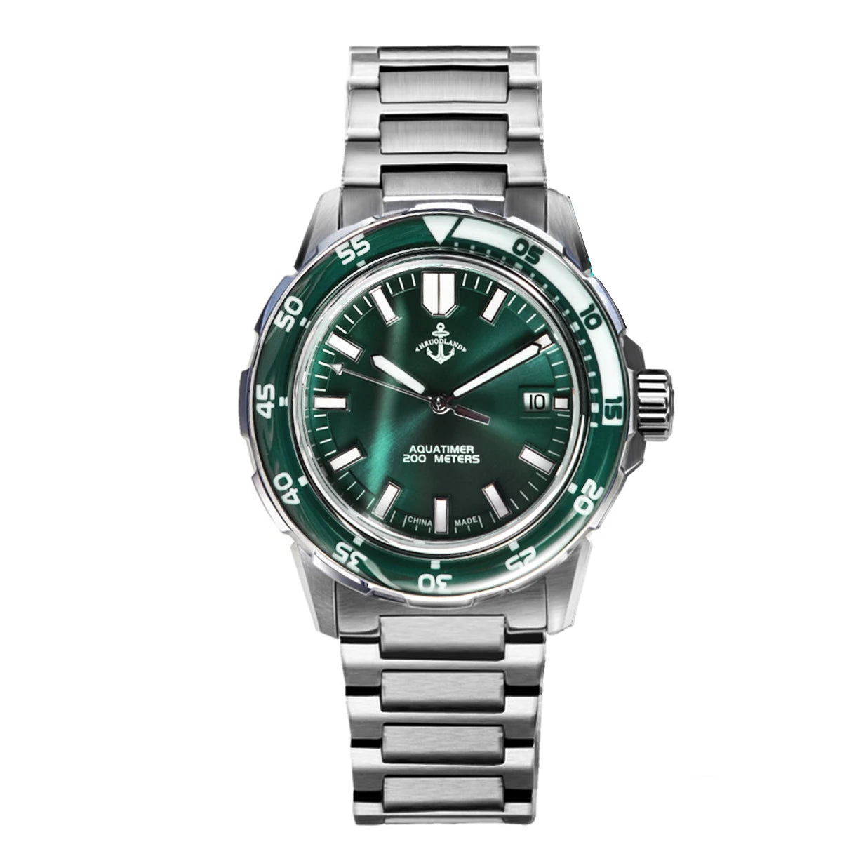 Rts Stock Free Ship PT5000 Ocean Dive Vintage Luxury 316L Stainless Steel Automatic Mechanical Diver 20atm Watch for Sale