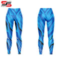 Custom Heat-Transfer Printed High Waist Casual Summer Leggings Yoga & Pilates Fitness Women's Sets