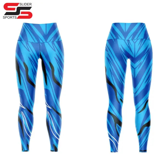 Custom Heat-Transfer Printed High Waist Casual Summer Leggings Yoga & Pilates Fitness Women's Sets