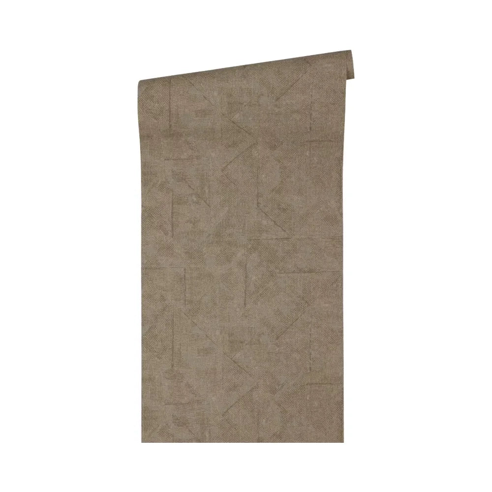 Made in Germany - Luxury Wallpaper rolls Design Brown Bronze Grey Non Woven Vinyl Contract Wallpaper for Hotel - 1005 x 053 m