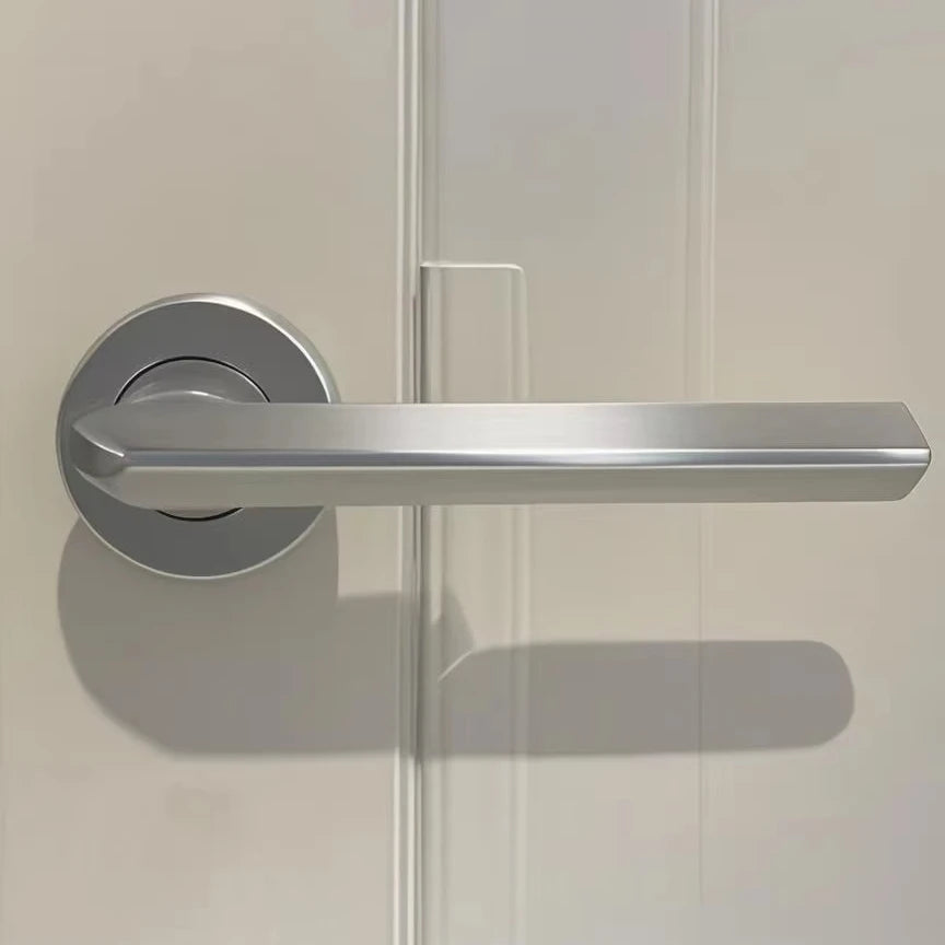 Modern Indoor Bedroom Door Lock with Silent Handle and Magnetic Attraction for Villa & Bathroom Use 2-Year Warranty