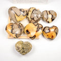 High Quality Natural Polished Septerian Stone Crystal Septerian Pocket Heart Palm Stones