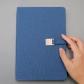 2025 Hot Selling A5 Hardcover Notebook Trendy A5 With Strap Cute Strap Closure Journal