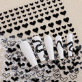 Environmentally Friendly Fashionable Exquisite Nail Decals DIY Wholesale Custom Nail Decals 3D Nail Art Decals