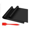 Free Samples Reusable BBQ Grill Mat Heavy Duty Use for Oven or Charcoal Grill With BBQ Oil Brush