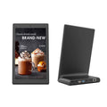 Versatile 10.1inch Wireless LCD Table-Top Display for Cafe Restaurant Interactive Menus Retail Store Content Info Shopping Malls MegaBDM