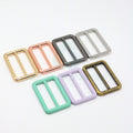 MZ 38mm Custom Size/color Zinc Alloy Tri Glide Adjust Belt Buckle Suitable for Bag Making Buckles DIY Craft
