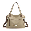 Customized New Women's Canvas Bag Single Shoulder Fashion Leisure Retro Versatile Crossbody Bag Large Capacity Women's Handbag