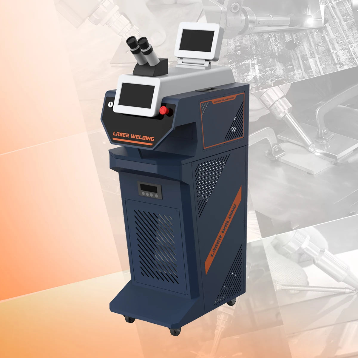 200W Jewelry Laser Welding Machines Multifunctional Laser Solder for Gold Jewelry With High Accuracy