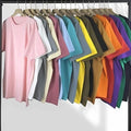 OEM Bangladesh China Factory Price Custom Logo Embroidery T Shirt 230g Mens Pure Cotton Plus Sizes Short Sleeve T Shirt